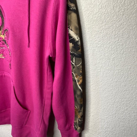 LEGENDARY WHITETAILS Women's Pink Camo Hoodie - Picture 4 of 11